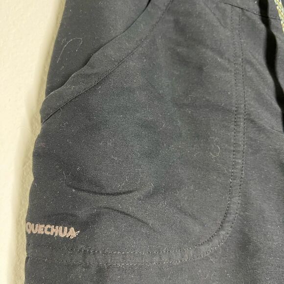Quehua France Parachute Loose-Fit Trousers Fleece-lined Size S Black UltraLight - Picture 7 of 16